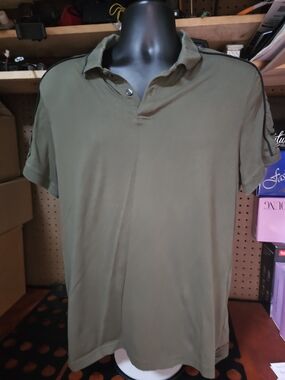 Michael Kors Green Polo Size LG